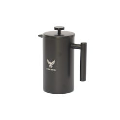 KampCo Alaska 1000ml Insulated French Press Stainless Steel Black