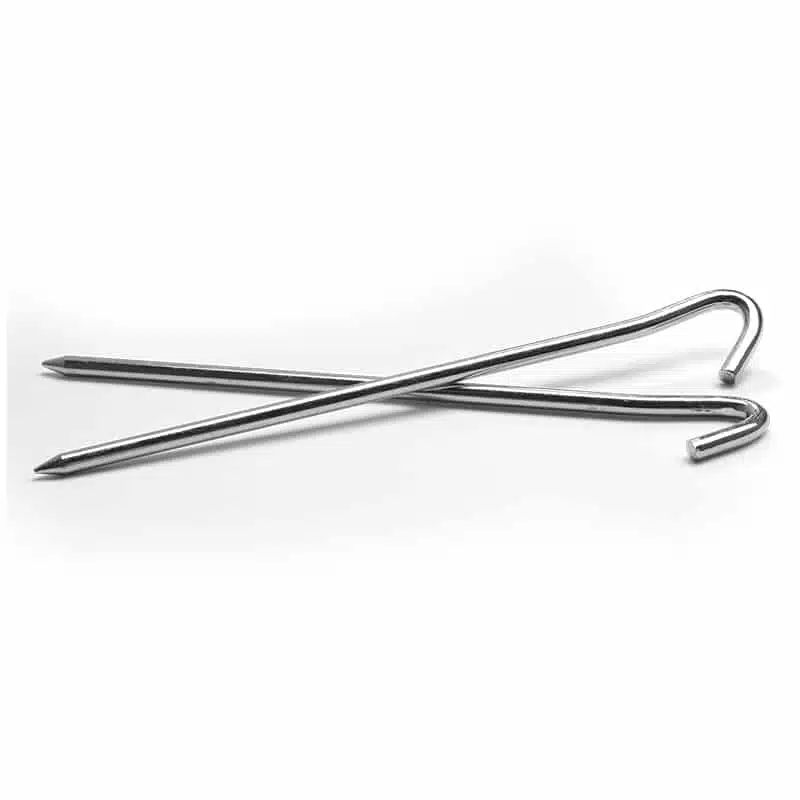 Coghlans Steel Tents Pegs - 7 inch, 4 per Pack