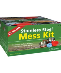 Coghlans Single Person Stainless Mess Kit