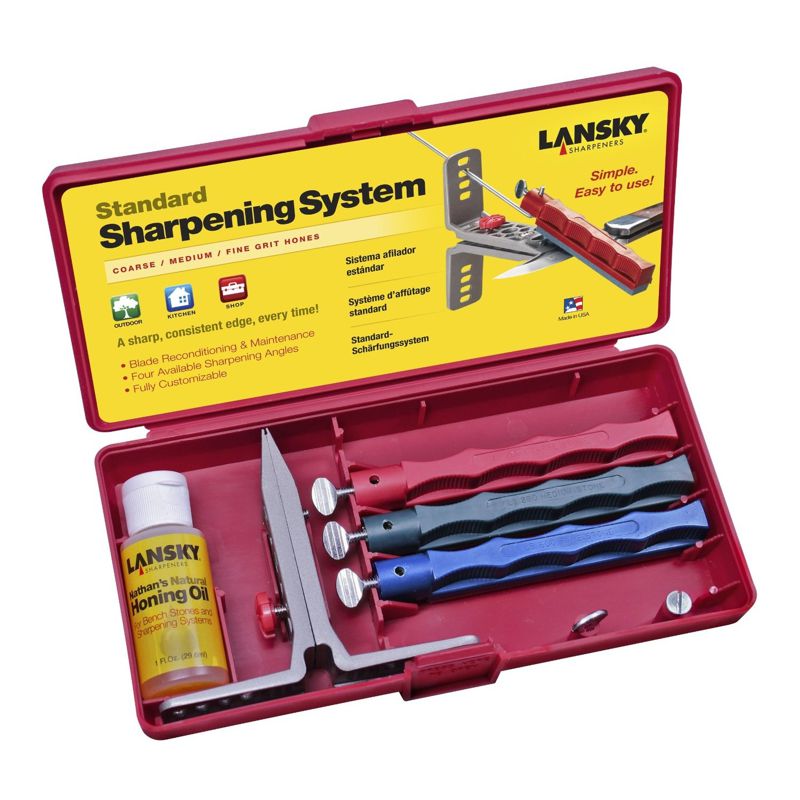 Lansky Standard Kit 3-Stone-knife sharpeners
