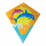 Tanga Diamond Kite with Dolphin Design