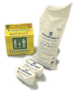 TravelJohn Disposable Urinal Bag 3-pk