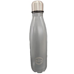 B&CO Bottle Flask Mono 500ml Graphite