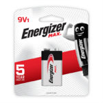 Energizer Max Alkaline 9V Battery