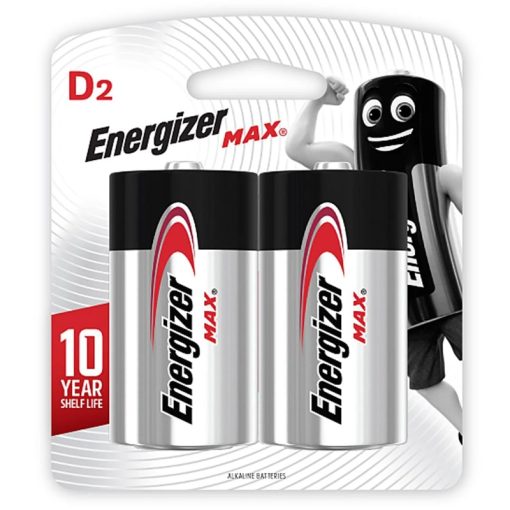 Energizer Max Alkaline D Cell Batteries