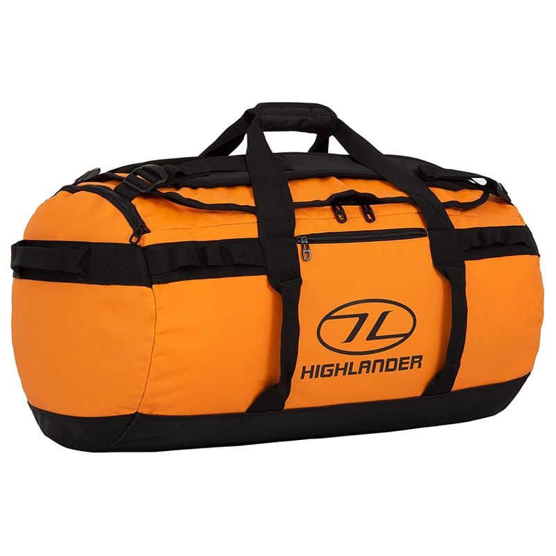 Highlander Storm Duffel Bag 65L Orange