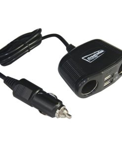Streetwize Twin socket and twin USB charger