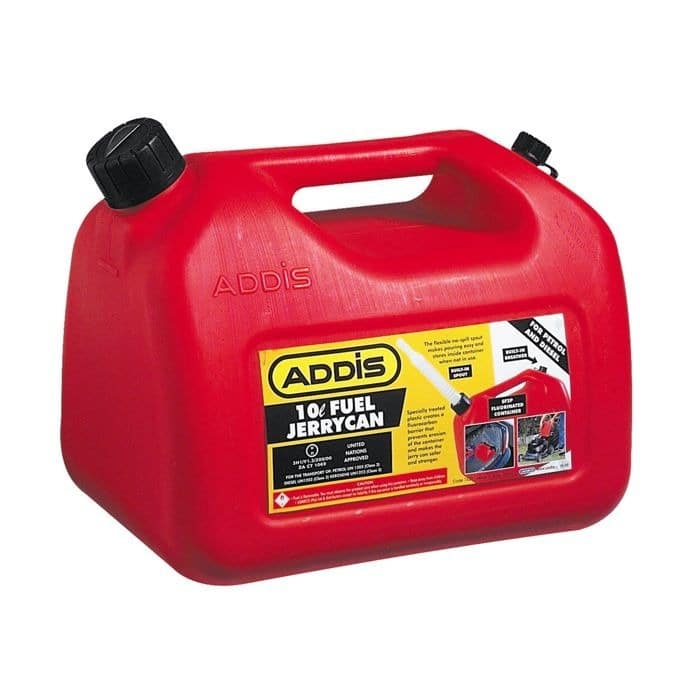 Addis Fuel Can 10L-camping storage-fuel storage-jerry can