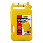Addis Fuel Jerry Can 25L Yellow-Fuel Storage-camping storage