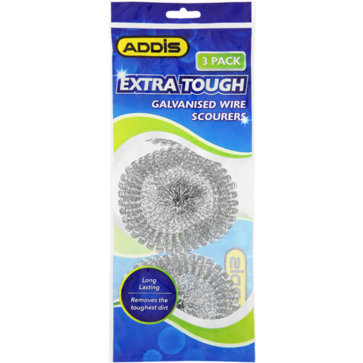 Addis Wire Scourers 3pk