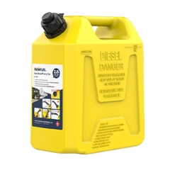 Akinfuel 10L Jerry Can Yellow for Diesel Fuel