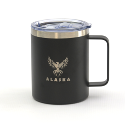 KampCo Alaska Camp Mug, 350ml - Black