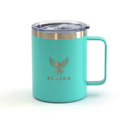 KampCo Alaska Camp Mug, 350ml - Turquoise