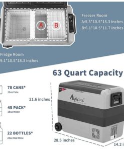Alpicool LGT60 12v Portable Fridge/Freezer