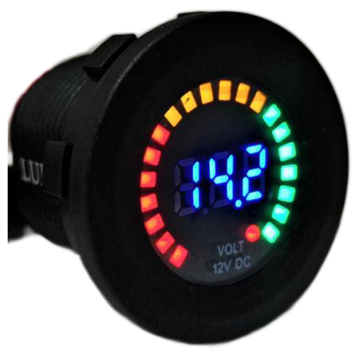 Lumeno Battery Indicator and Voltmeter