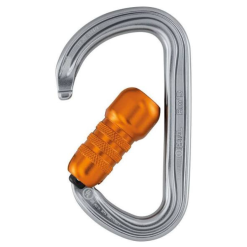 Petzl Bm’D Triact Lock Gray Carabiner