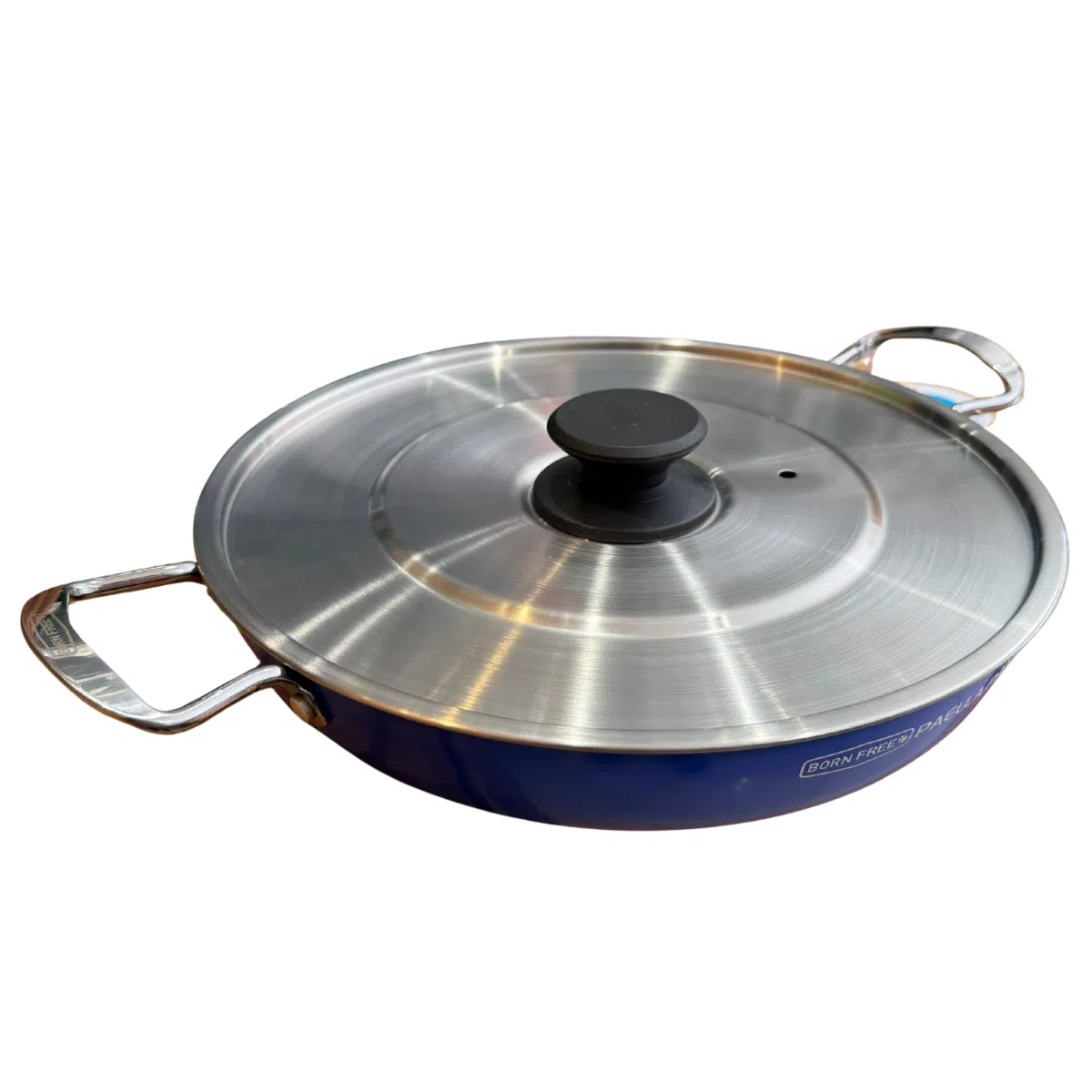 Born Free Paella Pan 30cm with Lid