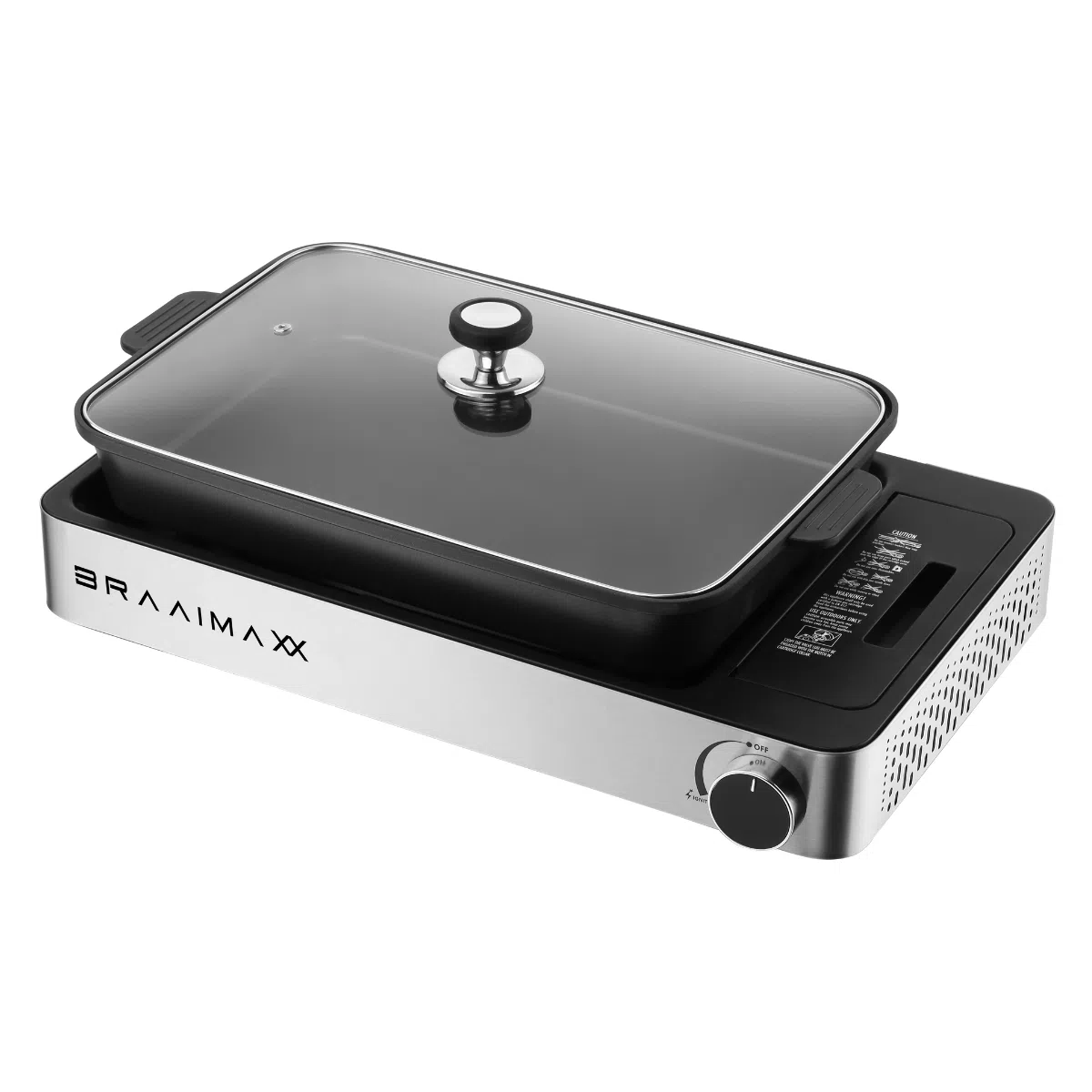 BraaiMaxx Portable Frying Pan Gas Stove