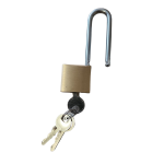 Brass Padlock 32mm Long Shank