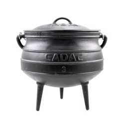 Cadac Potjie Pot - No.3-Cast Iron Cookware