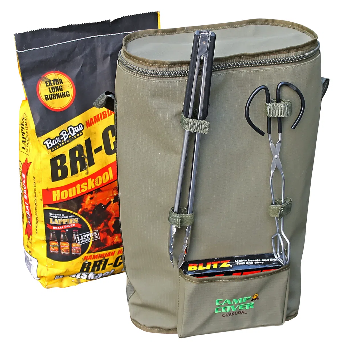 Camp Cover Charcoal Carry Bag
