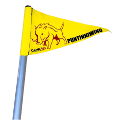 Trailer Flag with Mounting Pole