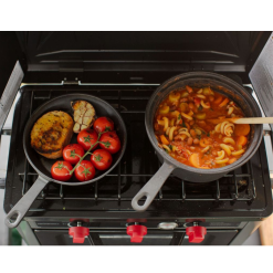 Campfire Cast Iron Saucepan with Skillet