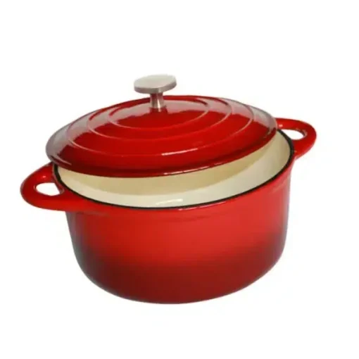 Chef Round Casserole 3.5L Red