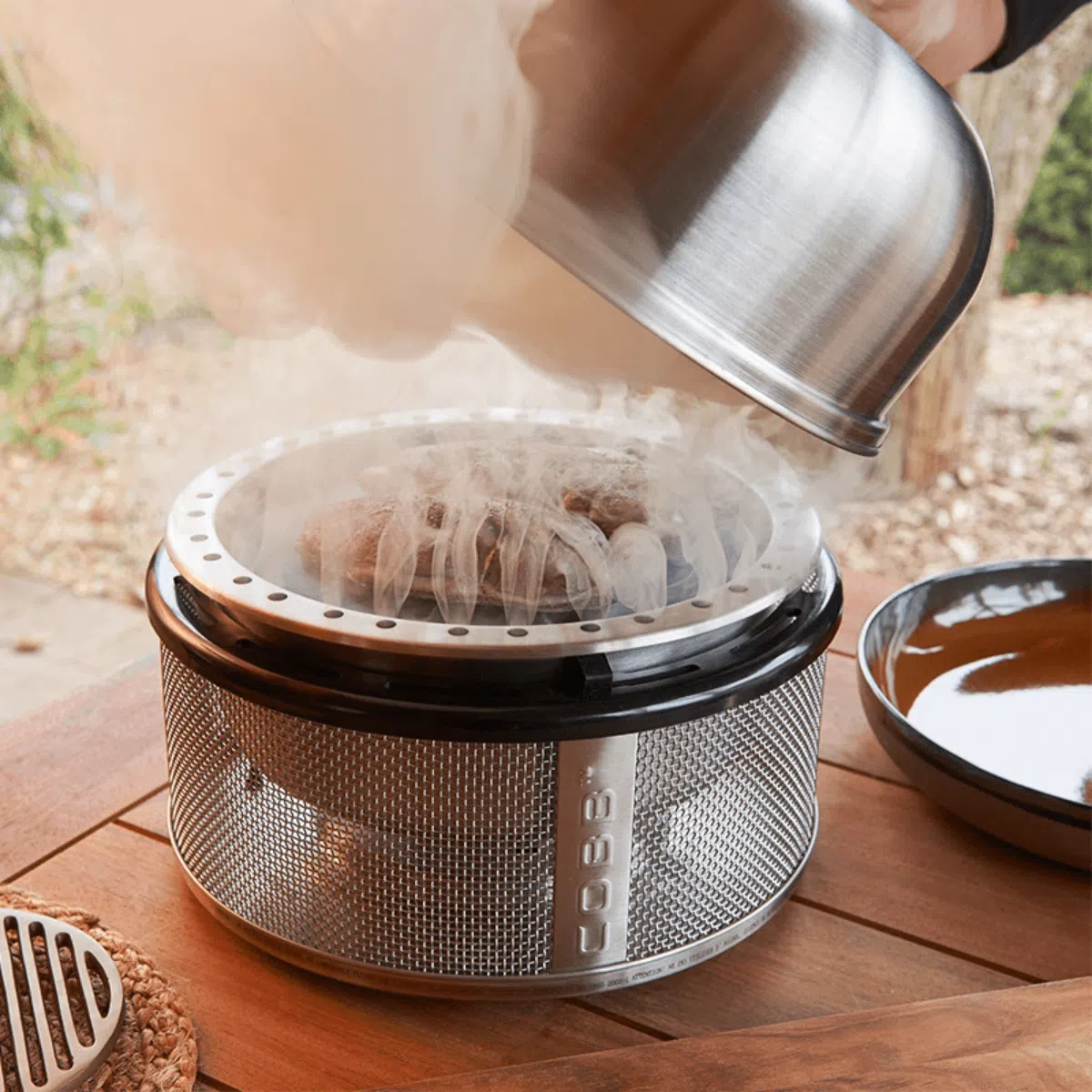 Cobb Frying Pan and Fork