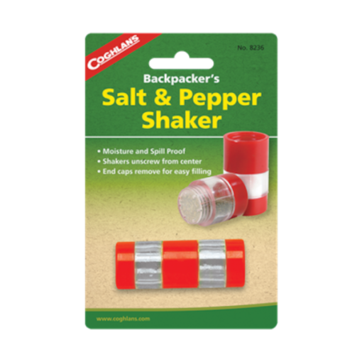 Coghlans Backpackers Salt + Pepper Shakers