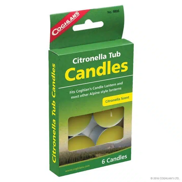 Coghlans Citronella Tub Candles