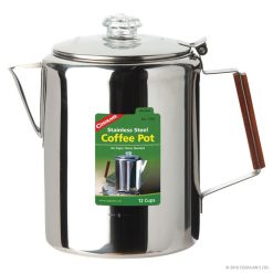 Coghlans 12 Cup Stainless Steel Coffee Pot