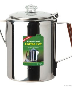 Coghlans 12 Cup Stainless Steel Coffee Pot