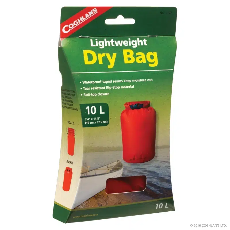 Coghlans Lightweight Dry Bag 10L