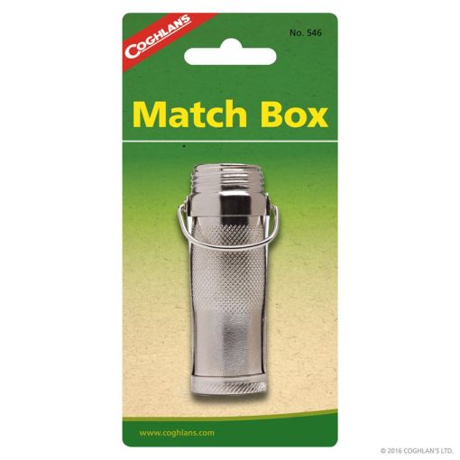 Coghlans Match Holder Nickel Plated