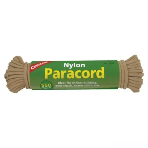 Coghlans Paracord 50ft Tan