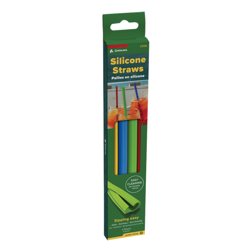 Coghlans Silicone Straws-drinkware accessories