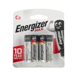 Energizer Max Alkaline C 2pk