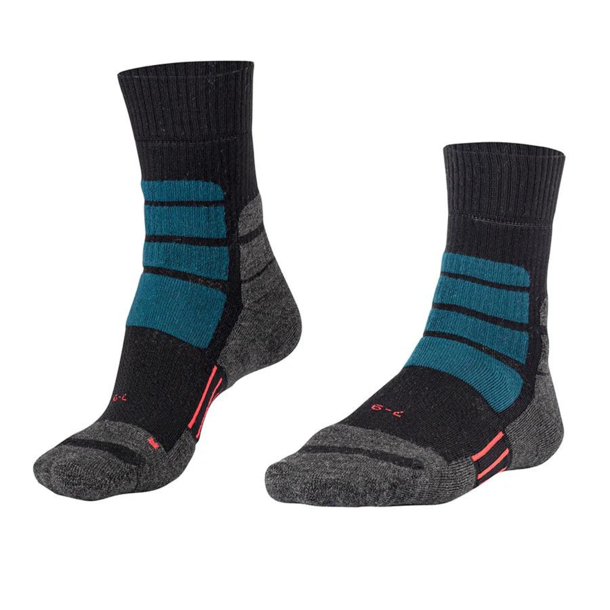 Falke Pressure Free Mohair Hiker Black Socks | Camp And Climb