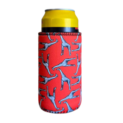 Frosty Koozie Long Tom Can Giraffe