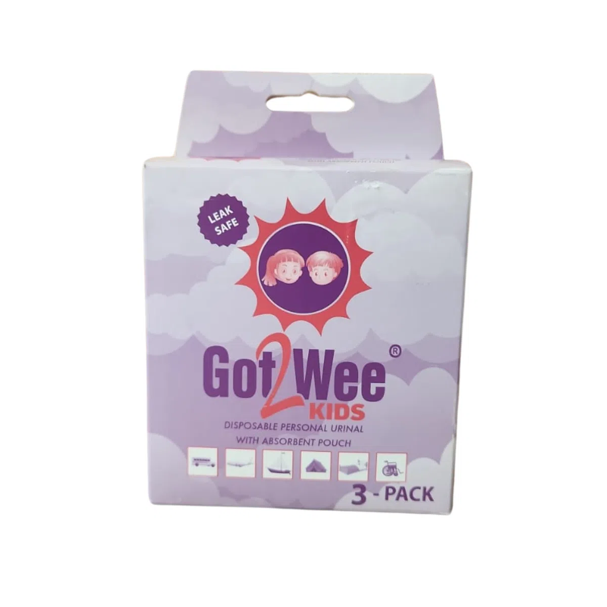 Got2Wee Portable Urination Bag for Kids