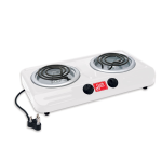 Hart 2 Plate Electric Stove White