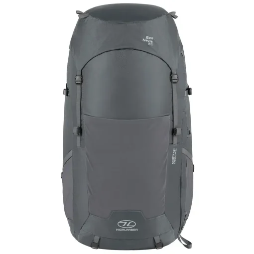 Highlander Ben Nevis 65L Grey Mens-hiking backpack
