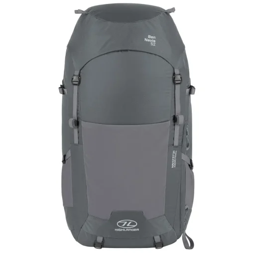 Highlander Ben Nevis 52L Grey Mens Backpack-hiking backpack