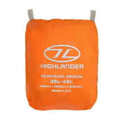 The Highlander Ducks Back Medum Raincover - Orange