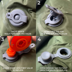 Highlander Nap-Pak Arctik Inflatable Camping Mattress