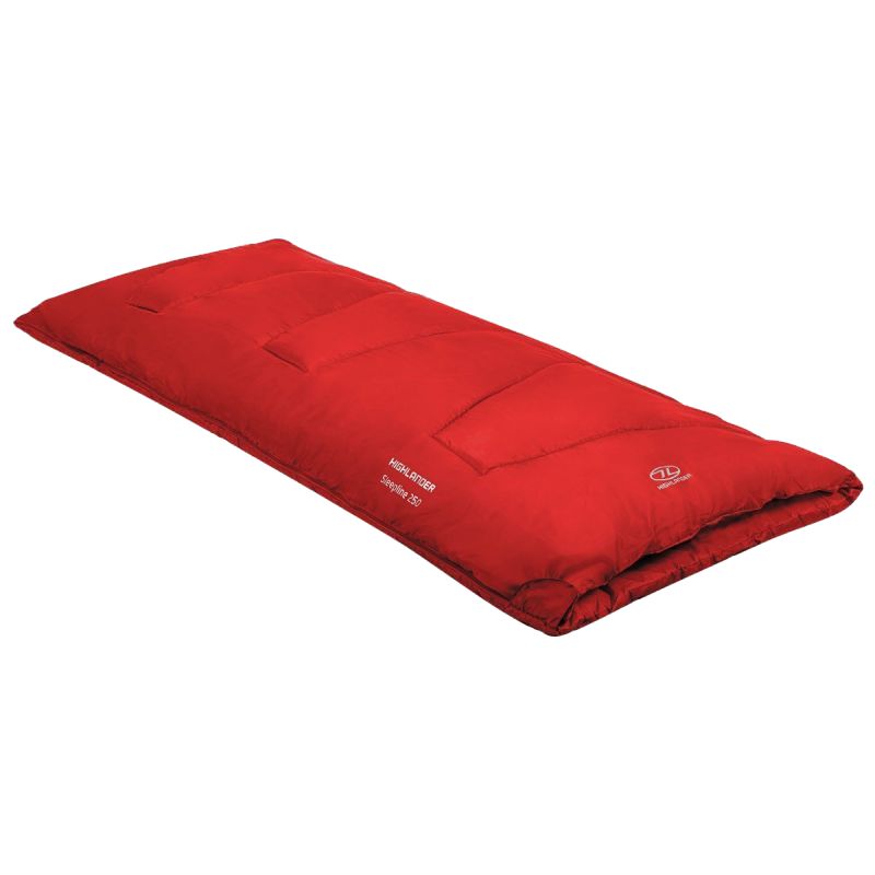 Highlander Sleepline 250 Red-sleeping gear