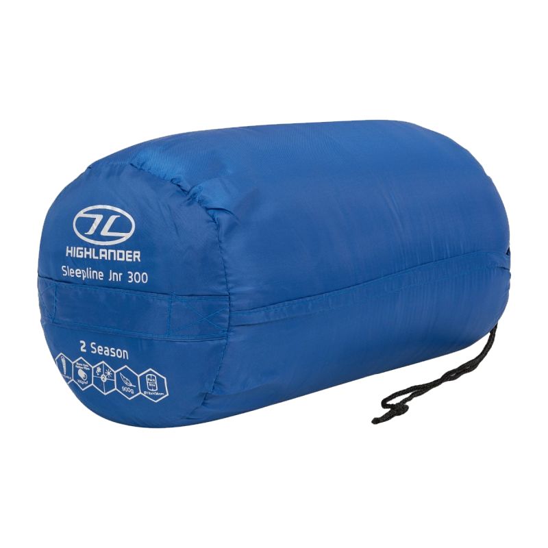 Highlander Sleepline Junior Mummy Blue-sleeping bag-sleeping gear