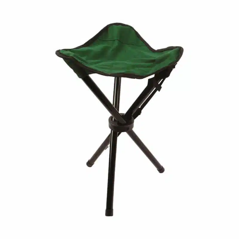 Highlander Steel Tripod Stool-camp chairs-foldable camping chairs