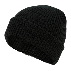 Highlander Watch Hat Beanie - Black